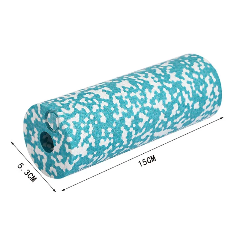 EPP Mini Yoga Column 15*5.3CM Foam Roller Muscle Massage Waist Neck Leg Foot Relaxation Fitness Pilates Yoga Blocks Equipment