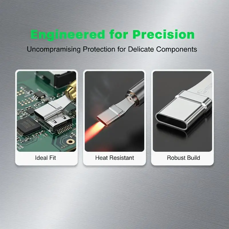 

TC-51 Phones Tail Plug Anti Melting Protective Cover Kirin Armor Disassembly Welding No Deformation Disassembly Tool