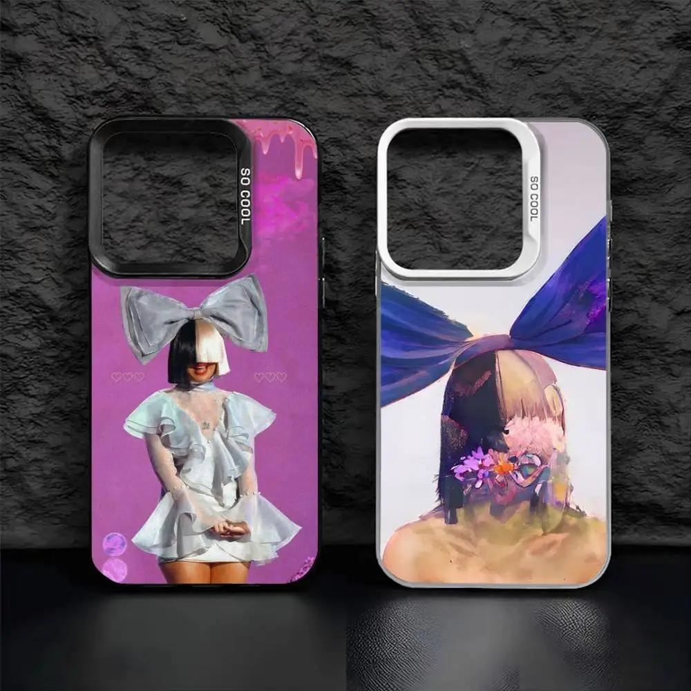 

S-Sia This Is Acting Phone Case For iPhone17, 16,15,14,13,12 Pro Max Black Candy Matte Shockproof Cover