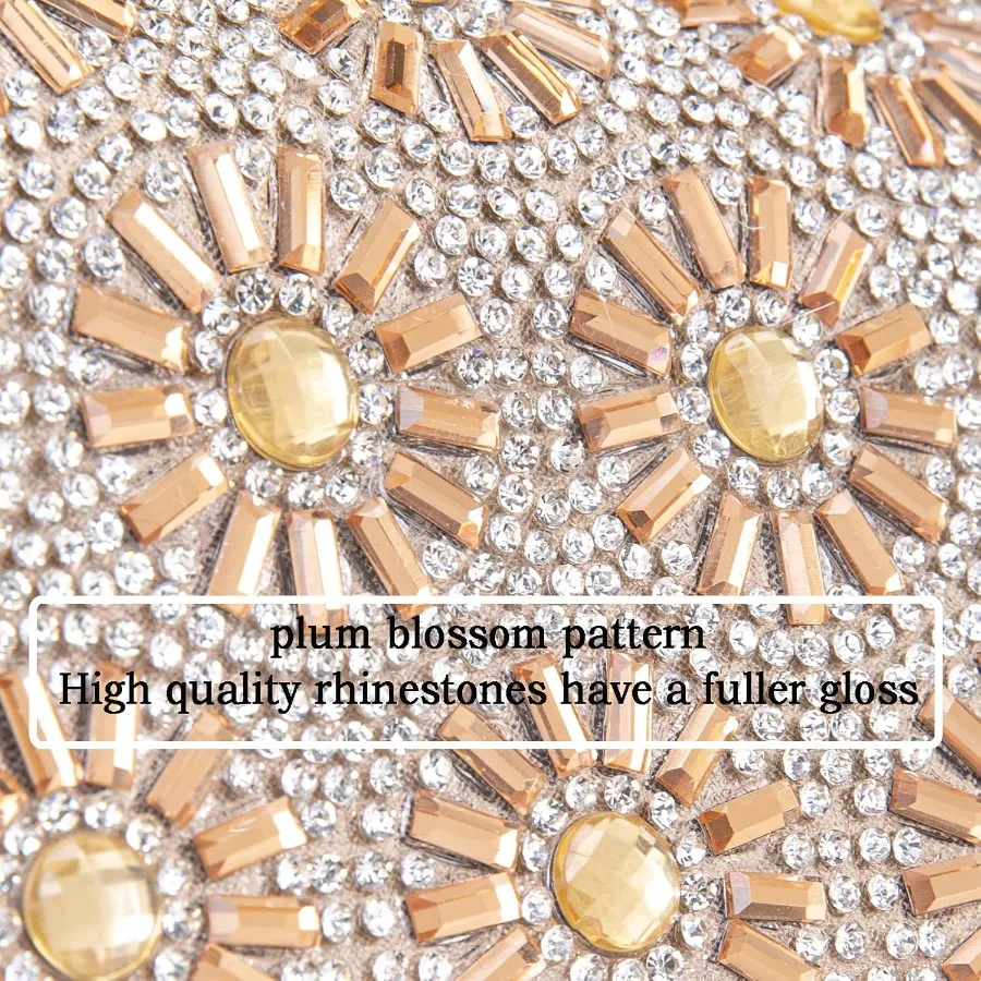 エレガントなクリスタルラインストーンのイブニングショルダーバッグ、調節可能なチェーンストラップ付きの女性用クロスボディバッグ、スタイリッシュなハンドバッグ、完璧なf