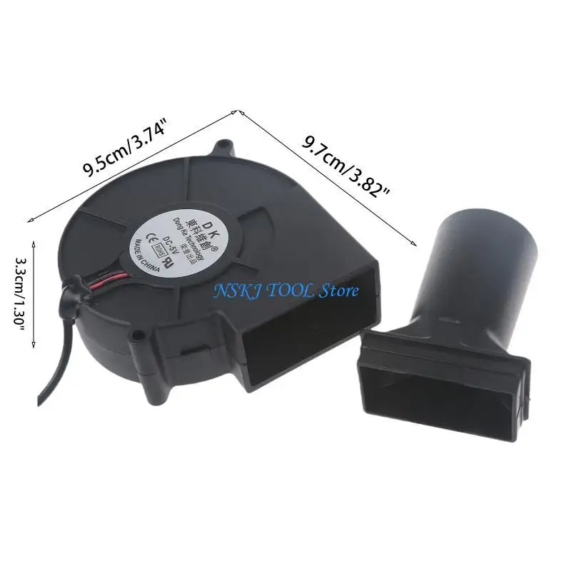 L8RC USB BBQ منفاخ الهواء المحمولة شواء مروحة منفاخ الهواء المحمولة مروحة الشواء الهواء USB مروحة 5V مروحة محمولة خفيفة الوزن #6