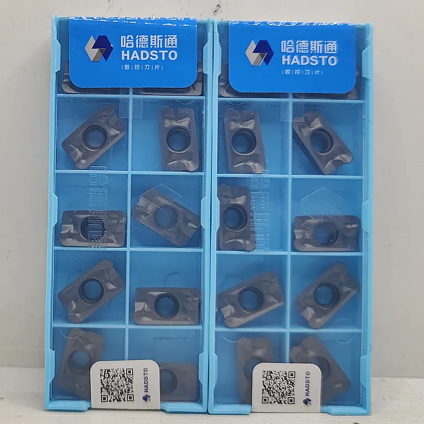 

APKT1605PDER-FM HS530 APKT1605PDER APKT1605 HADSTO Твердосплавные вставки с ЧПУ Фрезерные вставки Для нержавеющей стали, мягкой стали 10 шт./кор.