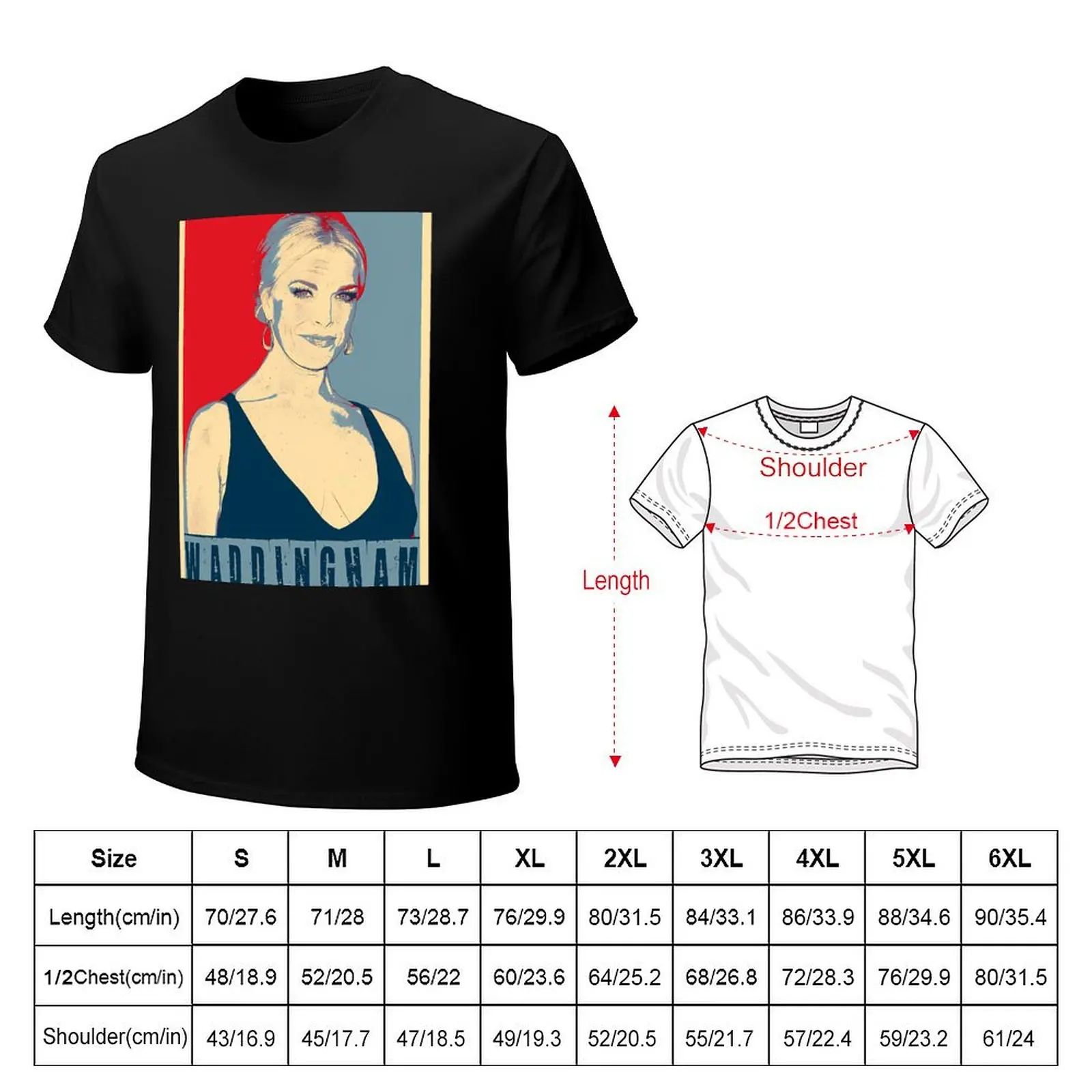 Hannah Waddingham T-Shirt Casual Streetwear Short Sleeve Tee