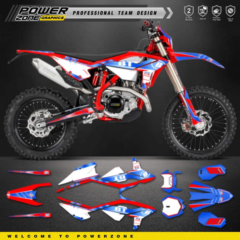 

PowerZone Custom Team Graphic Background Decal Stickers For BETA 2023 2024 2025 RR ENDURO 125 200 250 300RR 350 390 430 480
