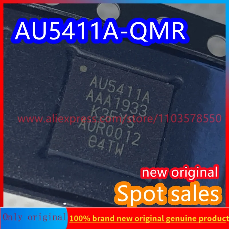 

10PCS Brand new original AU5411A-QMR clock driver package QFN screen printed AU5411A