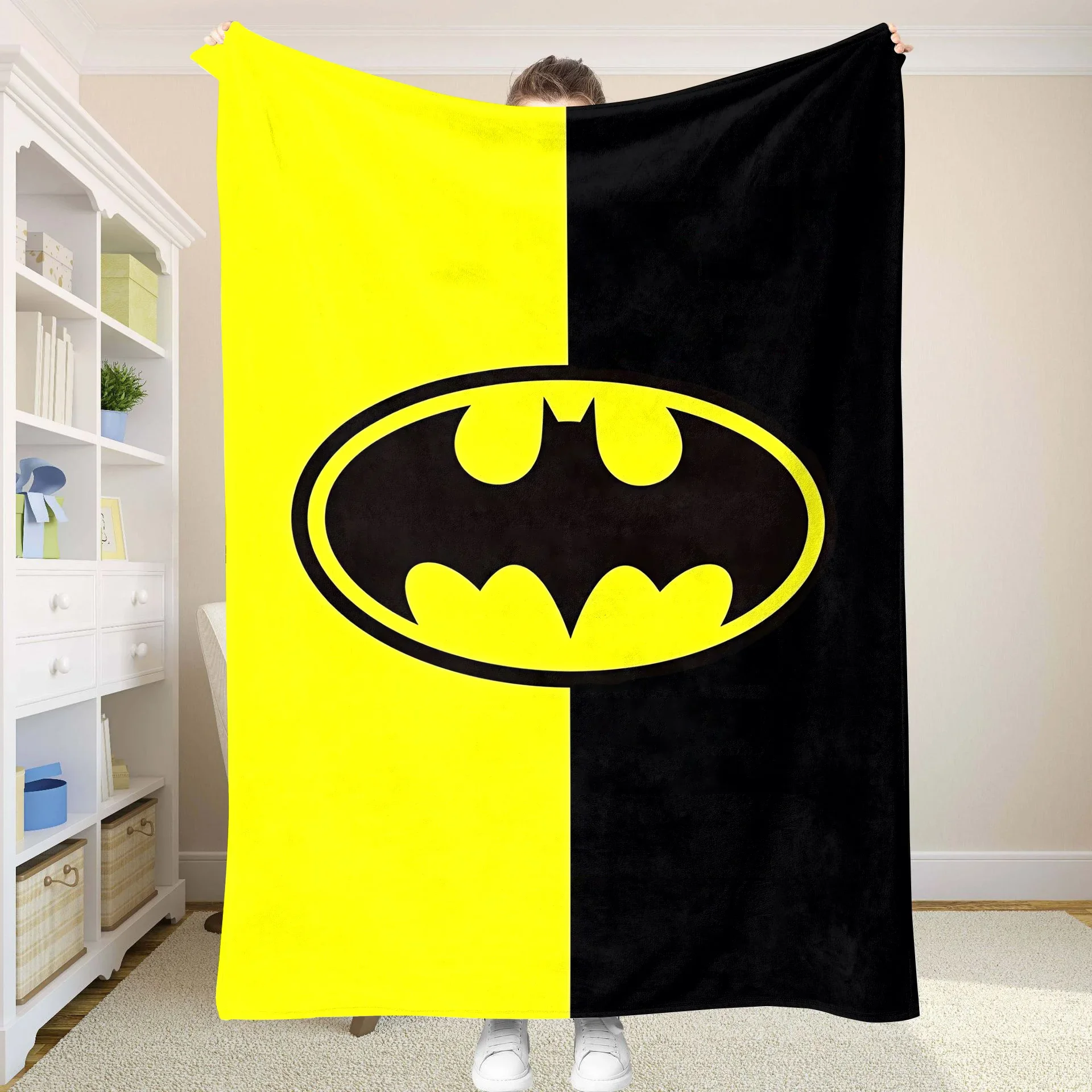 بطانية مخصصة Batmane للمنزل والديكور أريكة البطانيات والمفارش الصيف المعزي رقيق البطانيات الناعمة لسرير الطفل