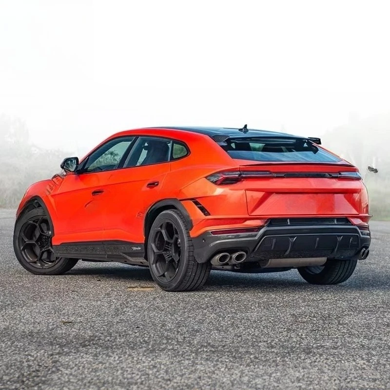 Car Rear Full Body Kits Side Skirts Front Rear Lip for 18-22  Urus Upgrade 23 Performance Body Kit Dry Carbon Fiber