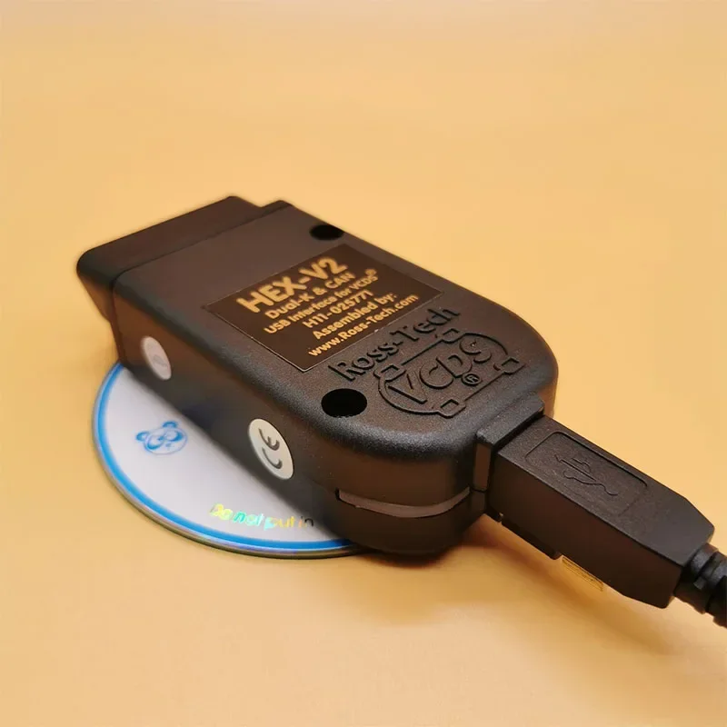 Herramienta de diagnóstico Autocom para coche, interfaz VCDS VAGCOM VCDSCAN HEX V2, actualización 23.3.3 para VW, AUDI, Skoda, Seat, multilenguaje,