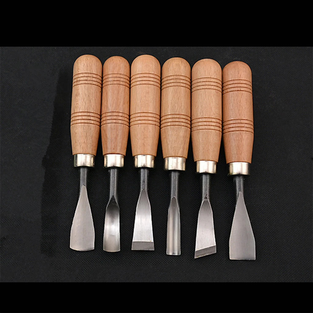 

6 Pieces Wood Engrave Chisels Business Factorial Woodworking Accessories