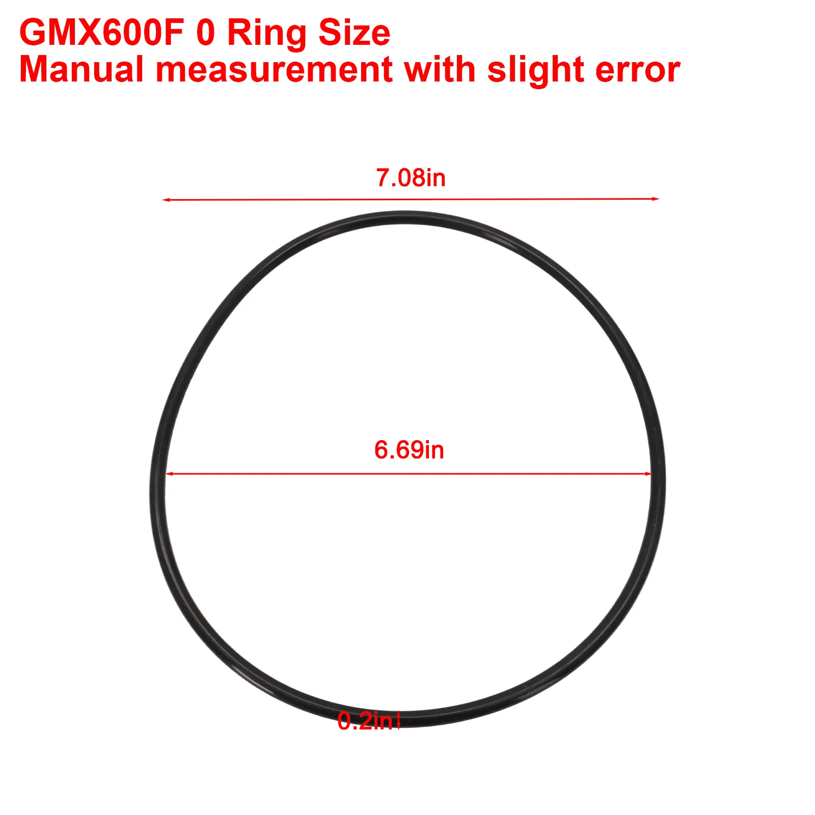 Budget Friendly Filter Maintenance Accessory Leak Prevention Black O-Ring Set Wide Compatibility 6 Pieces Included Repair Parts