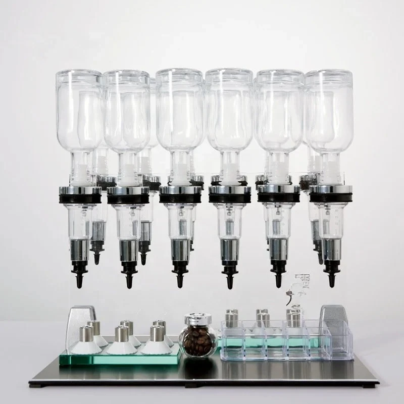 12 Heads Perfume Dispenser Bar Set Whole Store 6 Heads 8 Heads Perfume Display Rack for Perfume Filling