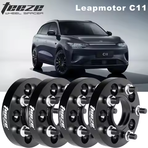 2/4PCS For Leapmotor C11 Flange Plate T6-7075 Wheel Spacers Aluminum Hub widened Adapter