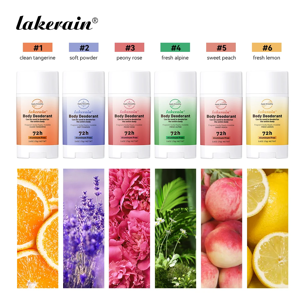 Body Deodorant Cream Keep Armpits Fresh 72h Long-Term Control Odor Aluminum-Free White Paste Texture Full Body Deodorization
