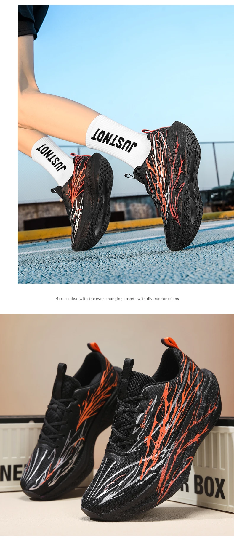Herren-Marathon-Laufschuhe, Damen-Laufschuhe mit Carbonfaserplatte, Laufschuhe mit Carbonfaserplatte und Luftpolsterung, atmungsaktiv und leicht. – Detail 16
