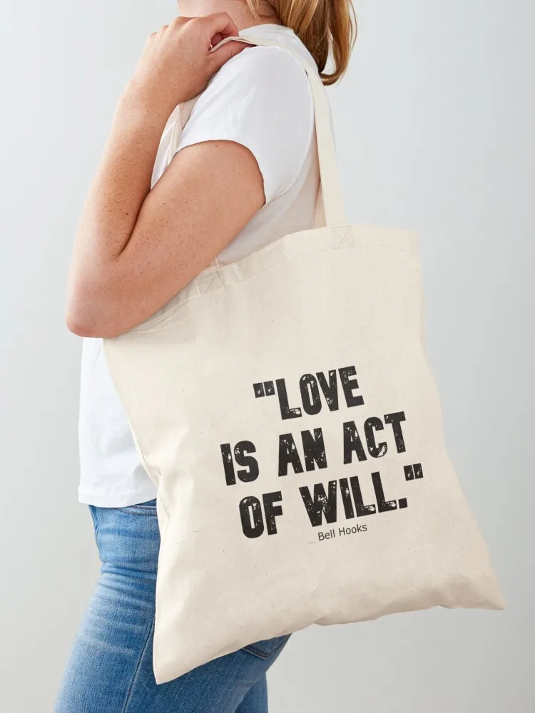 Bell Hooks quotes Tote Bag Large bags for women Women's beach bags