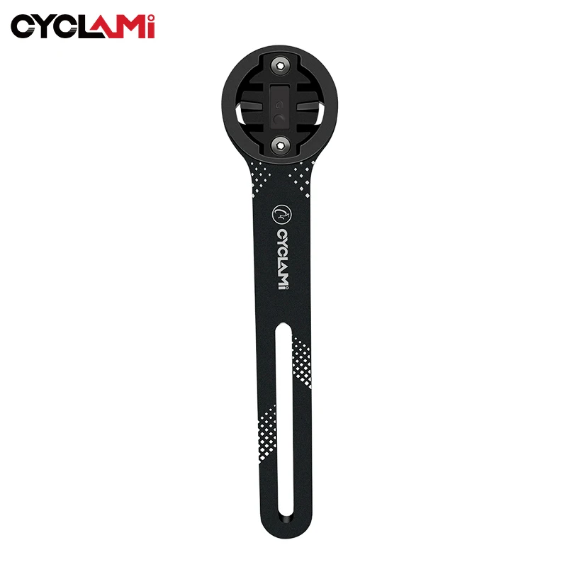 

CYCLAMI Aluminium alloy Bicycle Computer GPS Mount Integrated Handlebar Road Bike Mount For XOSS IGPSPORT Garmin Magene Holder