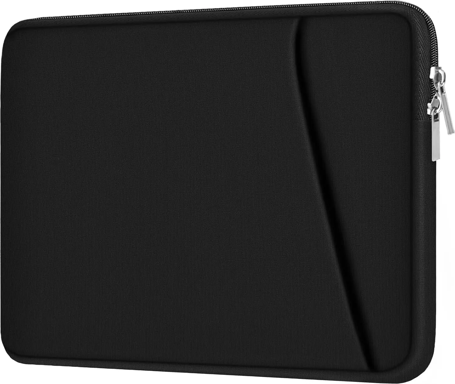 

Ударопрочный чехол для ноутбуков 15,6 дюймов, прочный защитный футляр с передним карманом, черный