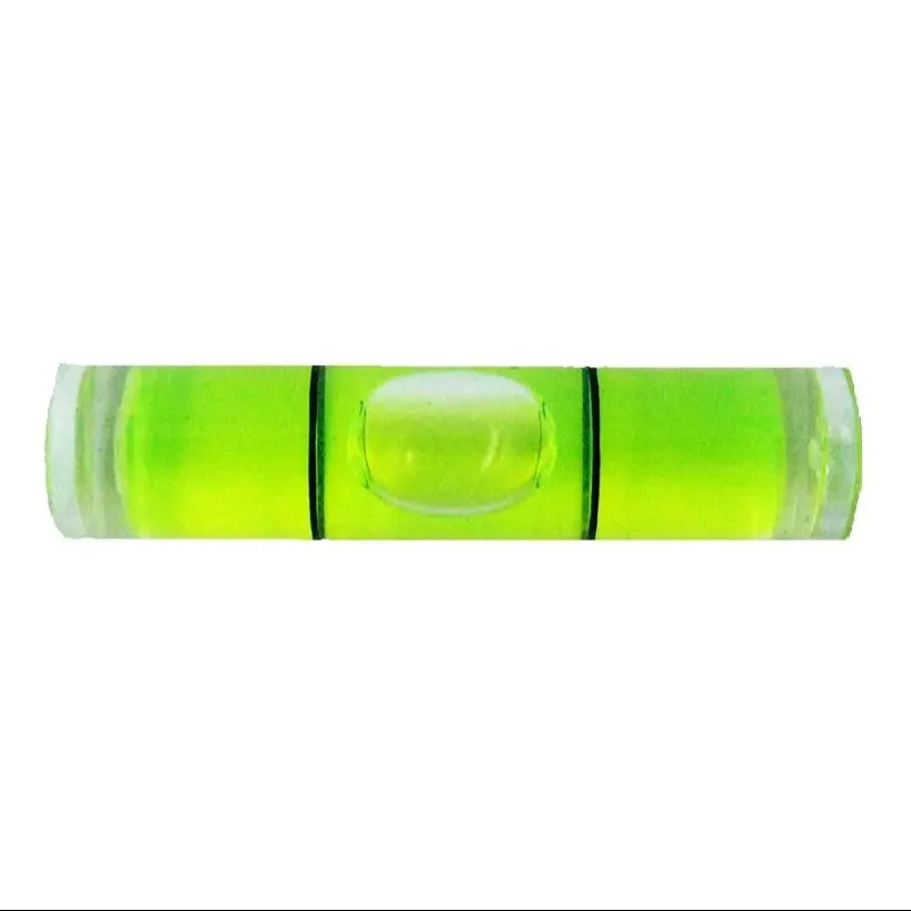 QASE Acrylic Spirit Level Bubble Cylindrical Bubble Level Diameter 8mm