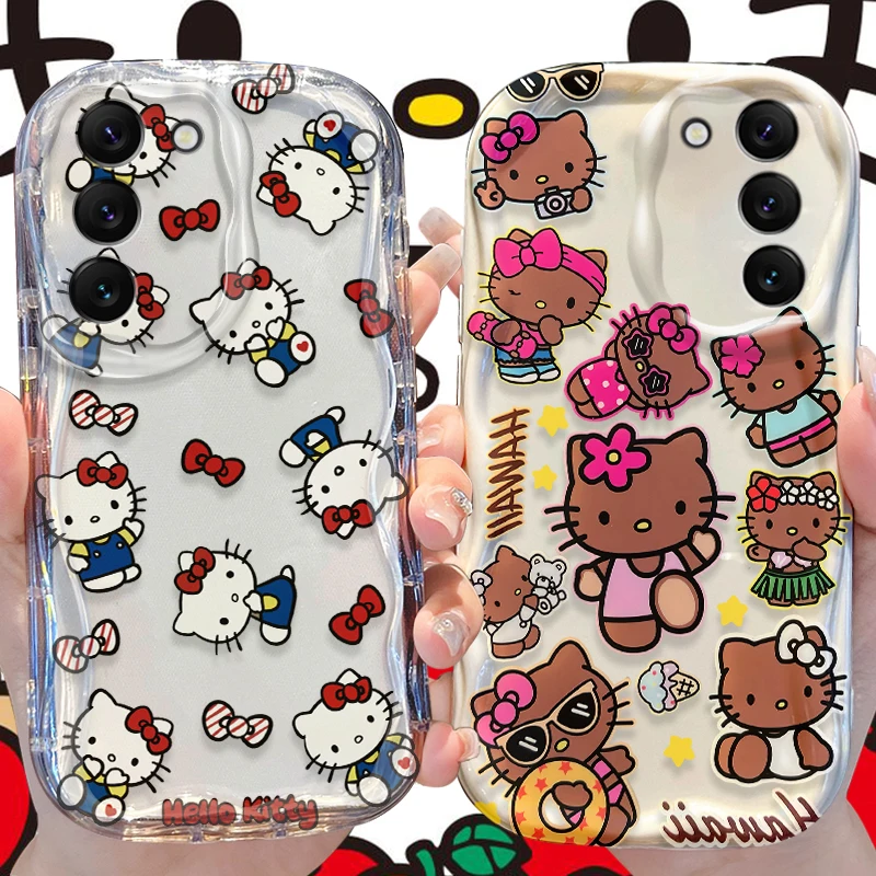 Etui Hello Kitty do Samsung Galaxy A33 A32 A31 A30 A20 A24 A23 A22 A21S A20S A14 A13 A12 5G A10S A04E A04 4G A03 Core Cover