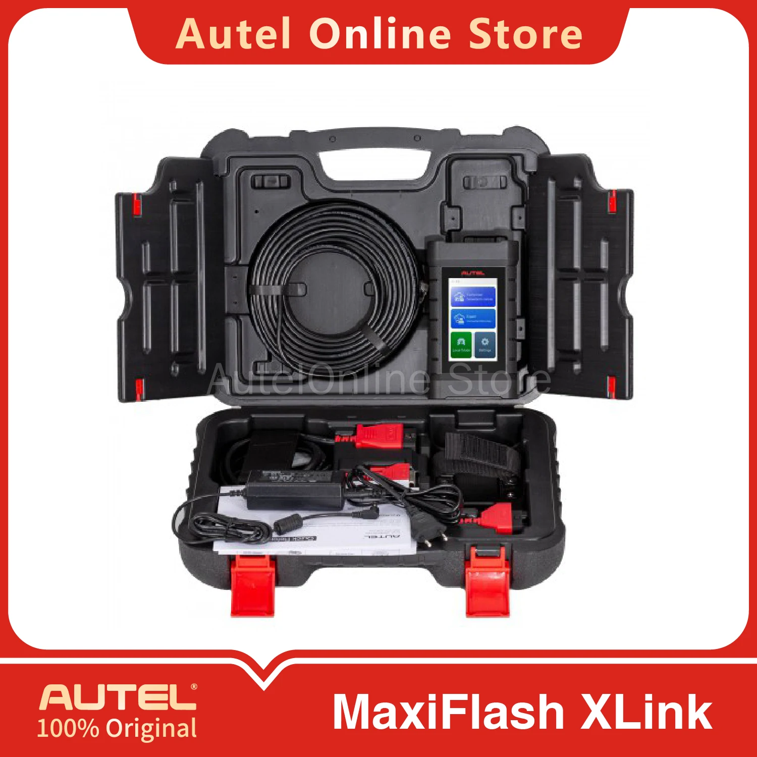 

Инструмент дистанционной диагностики Autel MaxiFlash XLink 3IN1 с экспертным приводом поддерживает протоколы DoIP/CAN/CAN FD