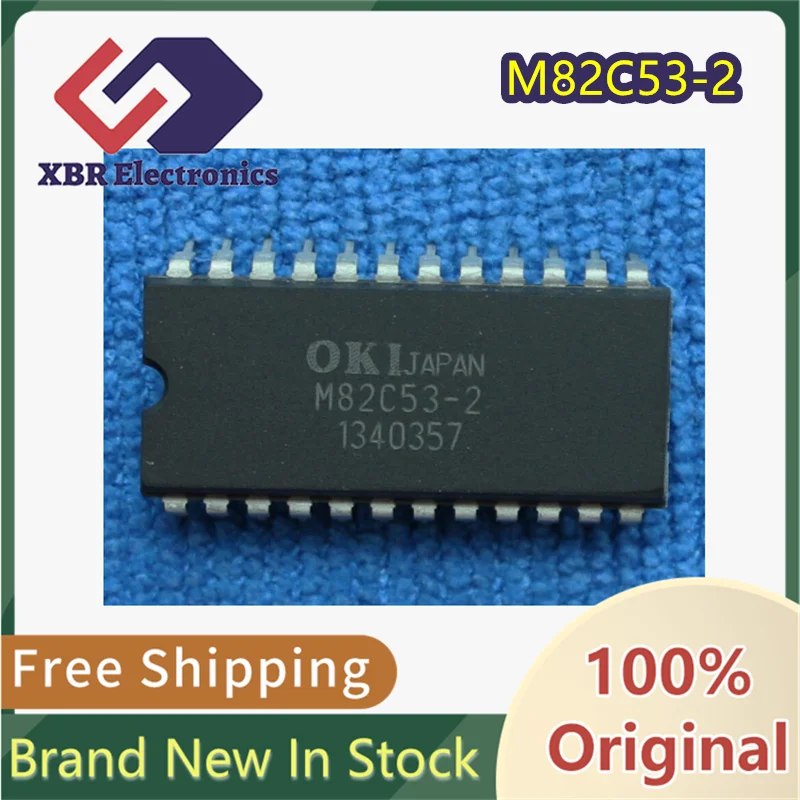 (3/30 pieces) M82C53 M82C53-2 Programmable Counter/Timer Chip DIP-24 Brand New Original Genuine Product In Stock