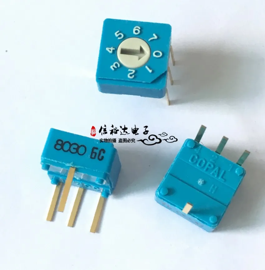 COPAL Japan Kebao return code band digital coding switch 8 Segment 0-7 5VDC 100MA S-8030