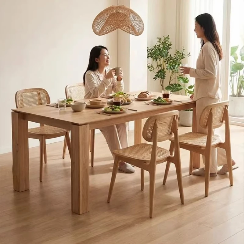 

Modern Restaurant Dining Table Lounge Creative Wood Dining Table Conference Space Saving Juegos De Comedor Kitchen Furniture
