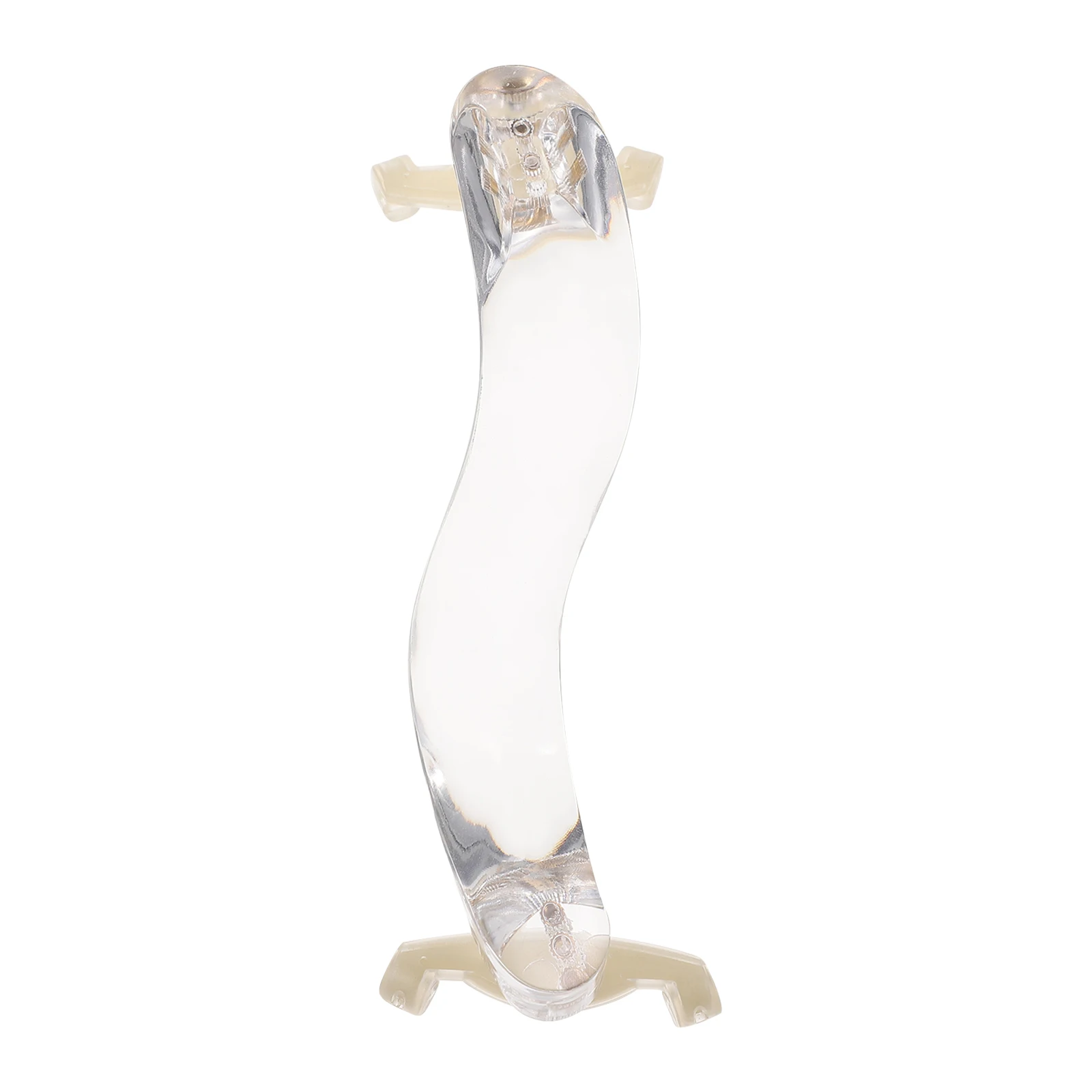 

Violin Shoulder Rest Acrylic Protection Pad Mat Portable Instrument Holder Fine Material Comfortable Design Musical Gift