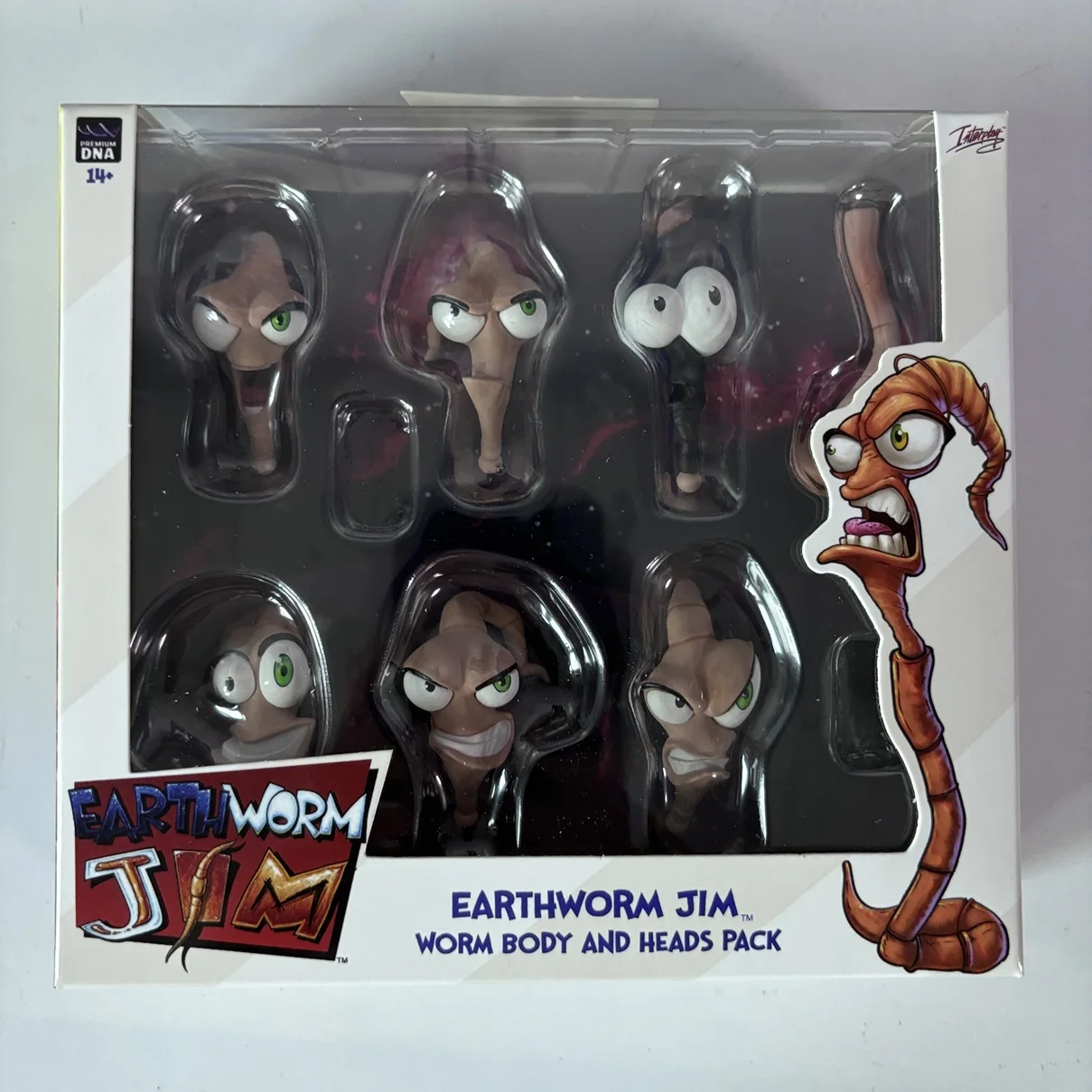 In Stock PDNA 1/12 Earthworm Jim Psy Crow bob the killer Action Figure Collectible Toy Gift