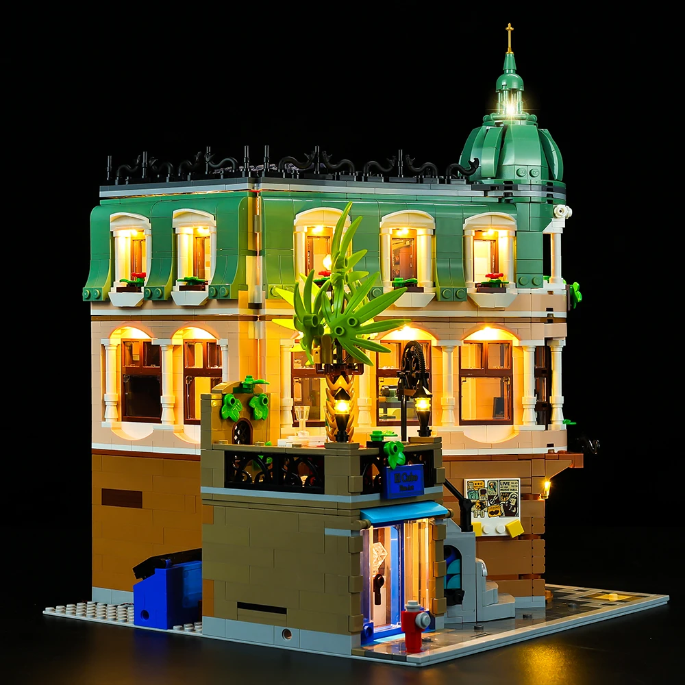 Led Light Kit For LEGO 10297 Boutique Hotel Collectible Building Blocks Model Only Light Kit Included - view 4