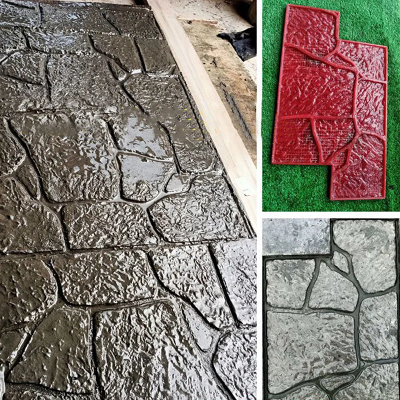 Stamping Floor Mold Culture Stone Wall Pattern Mold DIY Cement Imitation Embossed Antique Brick Man-made Nature