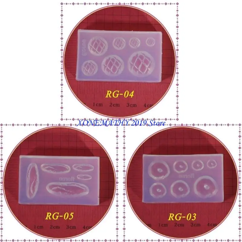 F42F Bread Silicone Moulds Party Home Ornaments Molds Casting Tool Epoxy Resin Moulds