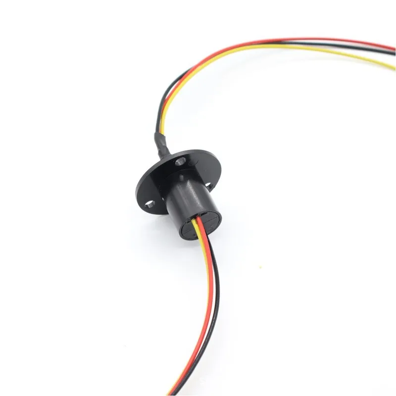 Micro Slip Ring 2/3/4 Channels 5A 12.5mm Rotate Dining Table Slip Ring Electric Collector Rings