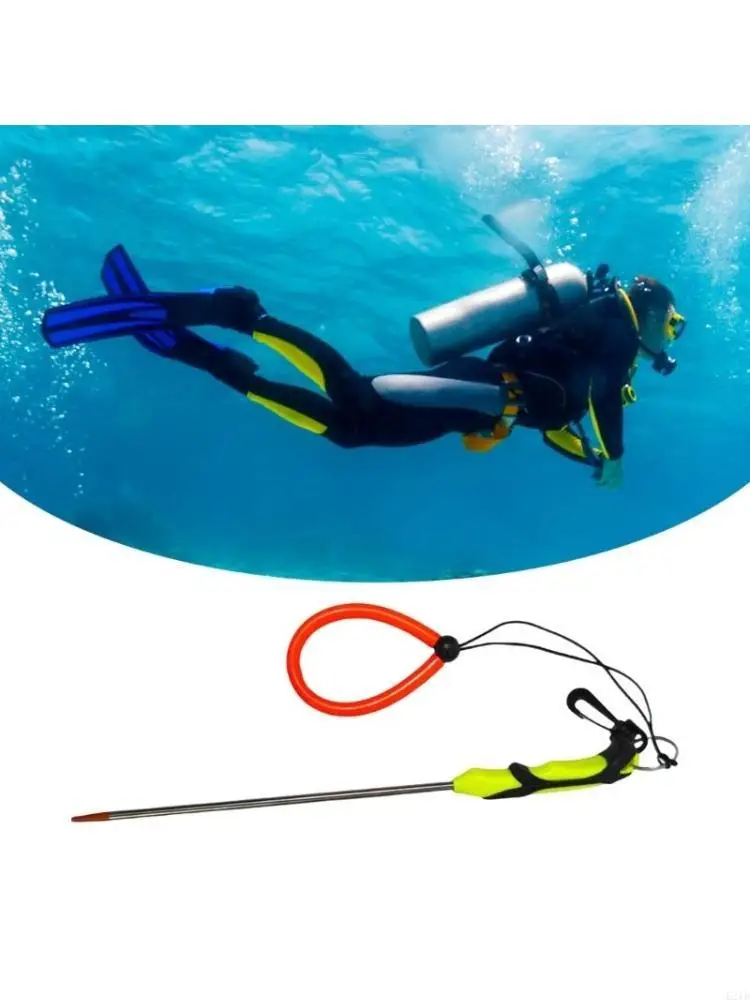

Diving Pointers Rod Underwater Shaker Noise Maker Lanyard Rod with Lanyard