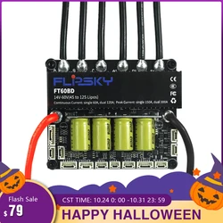 FT60BD Dual Drive ESC 60V 120A HALL Sensor With Heatsink PWM Frequency Controller For DIY Eboard Scooter Ebike