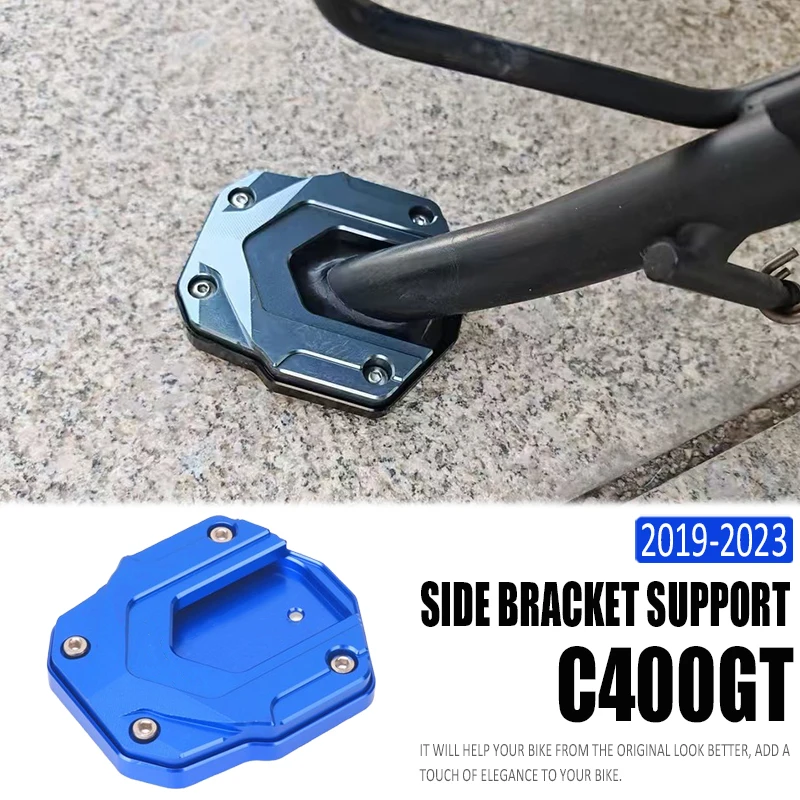 

For Bmw C400X C400GT C400 X GT C 400X 400gt 2019-2023 2022 Motorcycle CNC Kickstand Foot Side Stand Extension Pad Plate Bracket