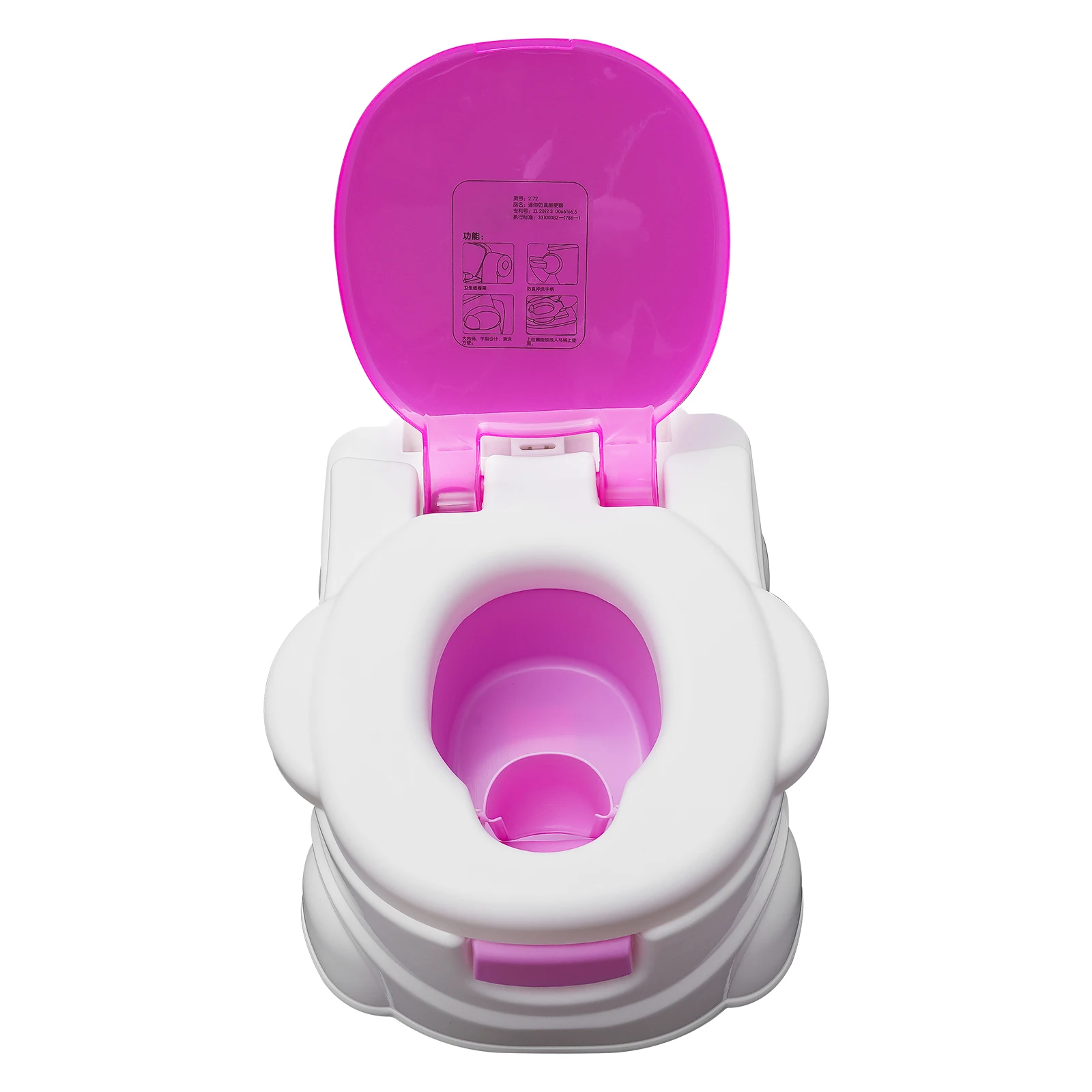 Ekologiczny nocnik dla niemowląt Siedzisko i toaletka dla małych dzieci i niemowląt, wykonany z bezpiecznego materiału PP