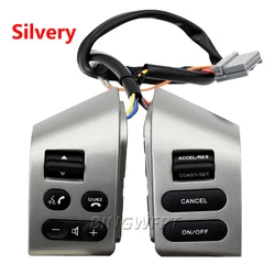 Steering Wheel Control Button For Nissan Tiida LIVINA Sylphy Volume Phone Button Switch Car Accessories