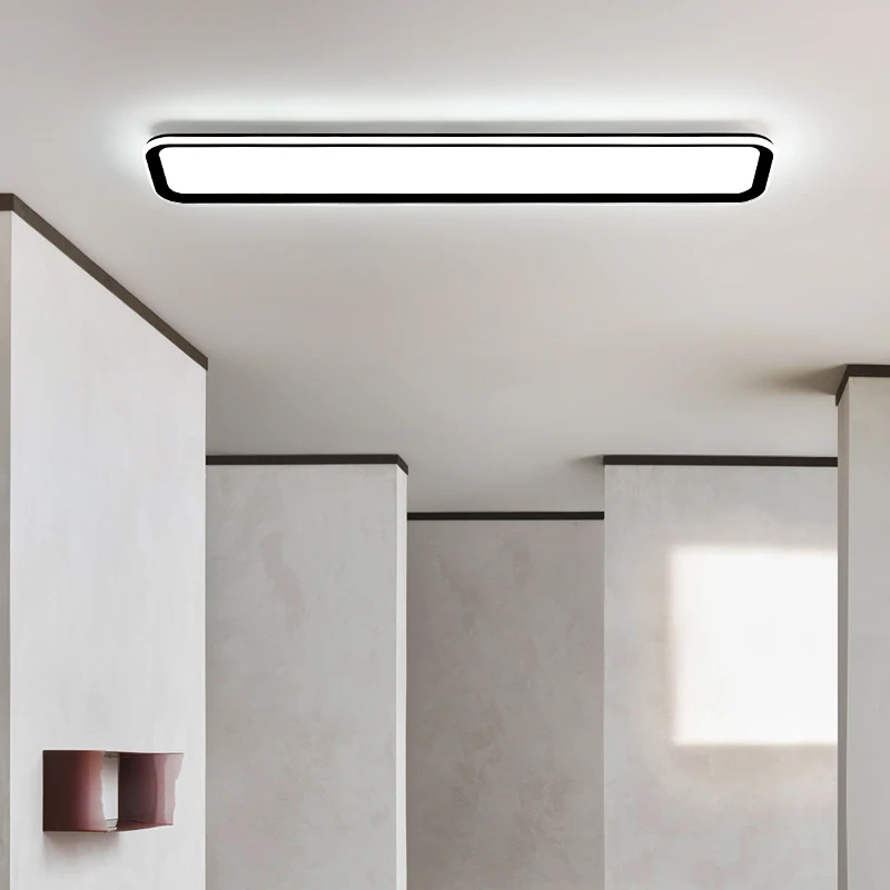 Long Cloakroom Light Corridor Aisle Ceiling Lights Modern Simple Nordic Balcony Light Entrance Rectangular Living Room Lights