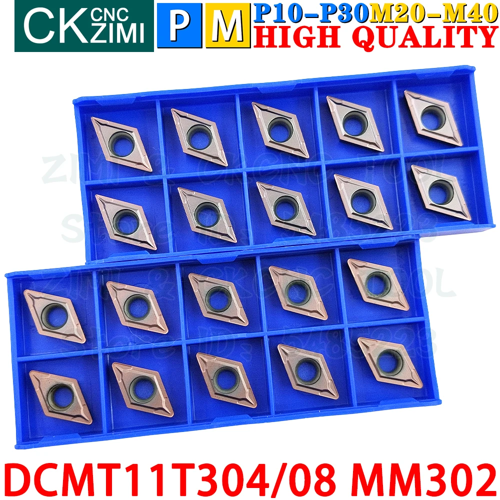 DCMT11T304 MM205 DCMT11T308 MM205 DCMT 11T3 DCMT11T3 Твердосплавные пластины Наружные внутренние токарные пластины Инструменты Инструменты для резки металла с ЧПУ Столярные инструменты