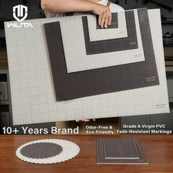WUTA New Fabric Cutting Mat, Leather Cutting Board A1 A2 A3 A4 A5 Professional Self Healing Quality Double-Sided Craft Tool Set