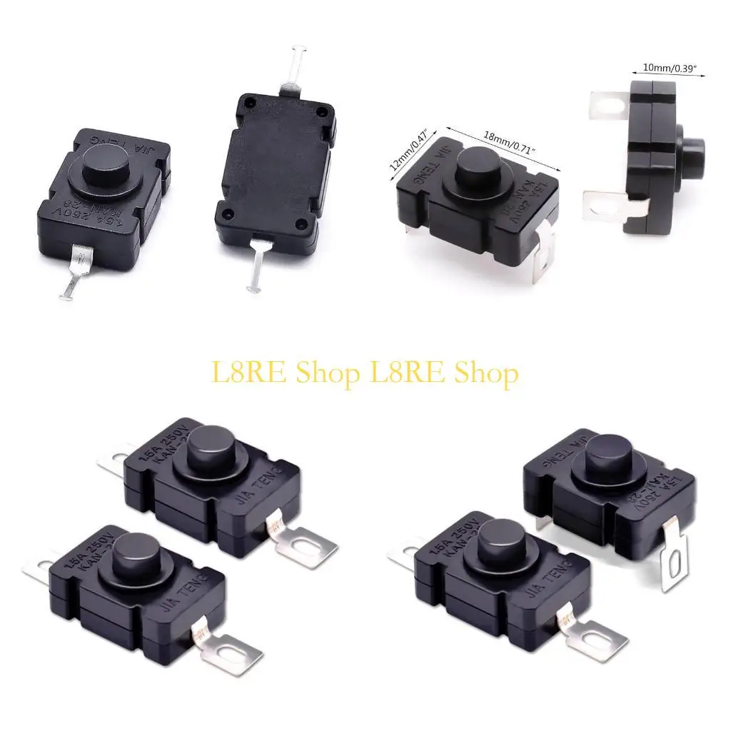 l8re-10-части-self-block-micro-plach-Кнопки-замена-кнопки-для-30v-1a-защелка-mini-on-off-для-электрического-фонарика