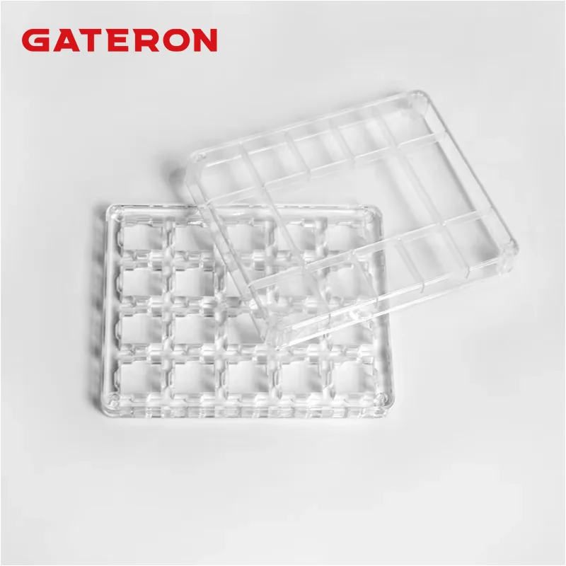 Testeur de commutateurs GATERON 5X4, plateau en acrylique transparent personnalisé pour clavier mécanique de jeu DIY