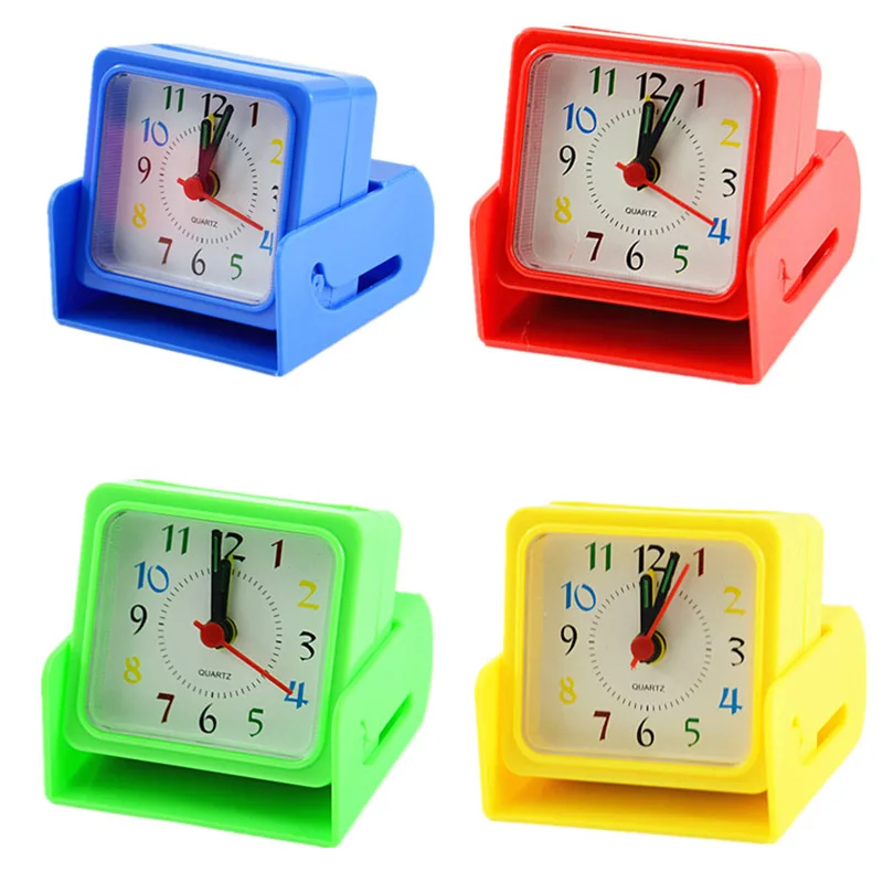 Creative Small Alarm Clock for Kids Electronic Desk Clock Simple Personality Children's Student Bell Alarm Clock Home Decor