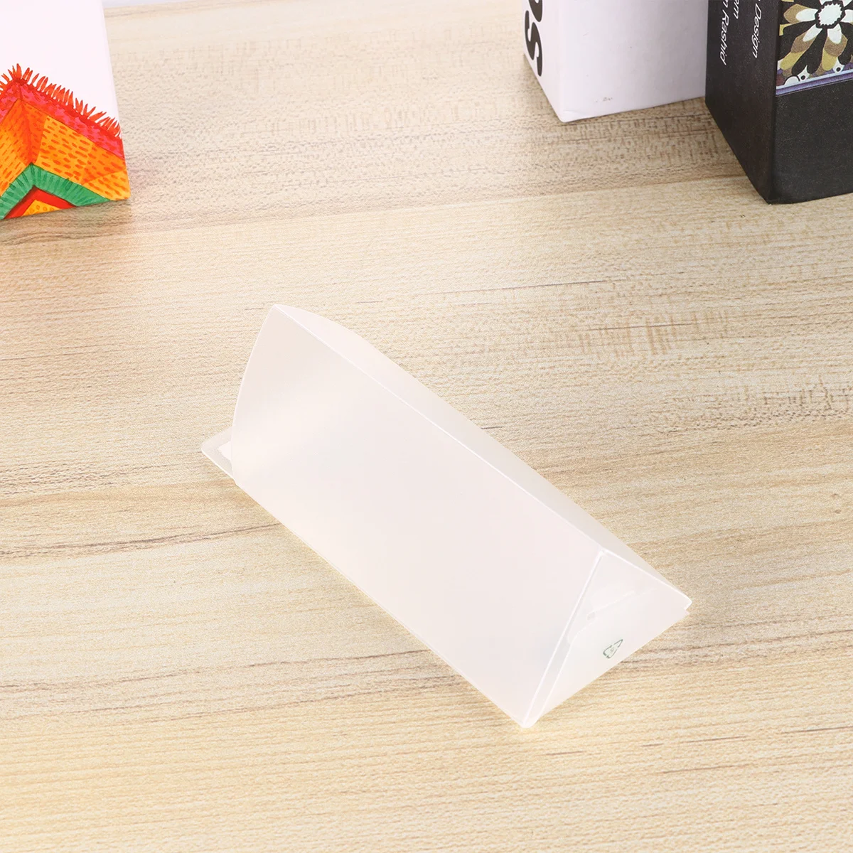

5Pcs Creative Pen Holder Plastic Lightweight Monitor Sticky Pencil Case Stationery Storage Box for Office Desk School