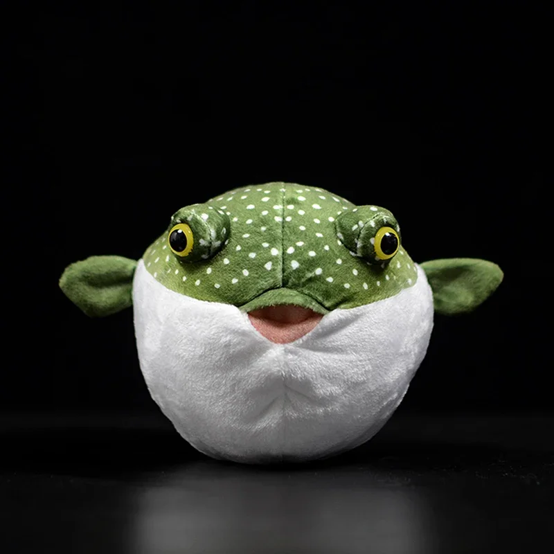 

Simulation Pufferfish Stuffed Plush Toy Tetraodontidae Lifelike Soft Sea Animal Puffer Fishes Dolls For Chrimast Gift