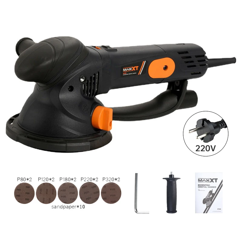 Multifunction Orbital Sander With 150mm Backing Pad Sander Dual Function Grinder Polisher Machine For Wood Metal