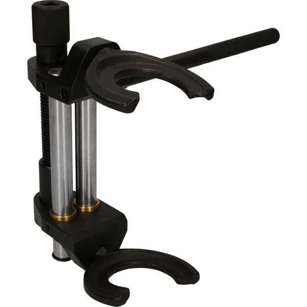 Steel and plastic spring strut compressors for carbon steel cab shock absorbers