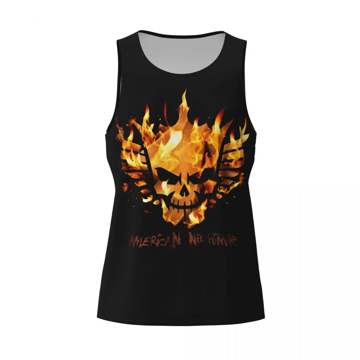 كودي رودس النار مطالبة المملكة الخاصة بك الرجال الصالة الرياضية اللياقة البدنية أكمام القمم البوليستر كمال الاجسام تانك القمم صدرة للجري