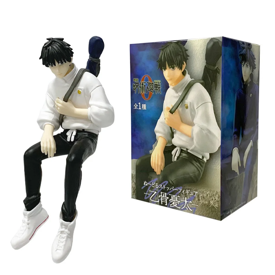 新2種類呪術廻戦座り姿格藤周郎五条悟フィギュアアニメクールデスクトップオーナメント人形コレクションモデルギフト